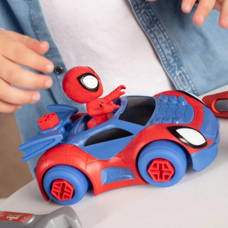 Smoby Walizka z Narzędziami Spidey Samochód do Skręcania