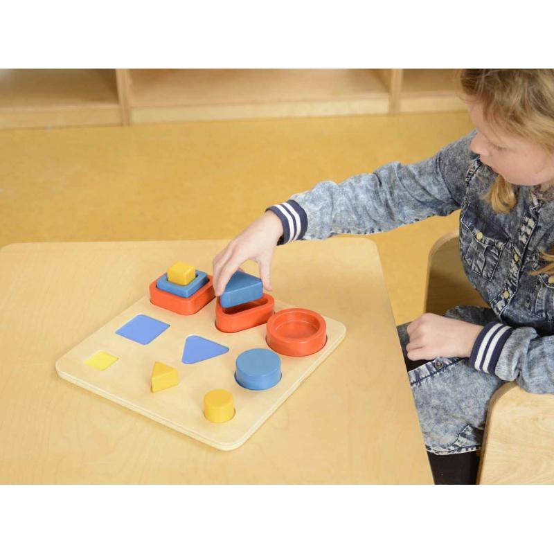 Sorter Kształtów Klocki Geometryczne Masterkidz Montessori