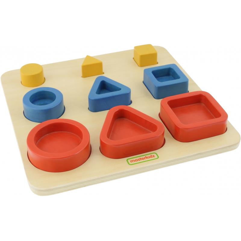 Sorter Kształtów Klocki Geometryczne Masterkidz Montessori
