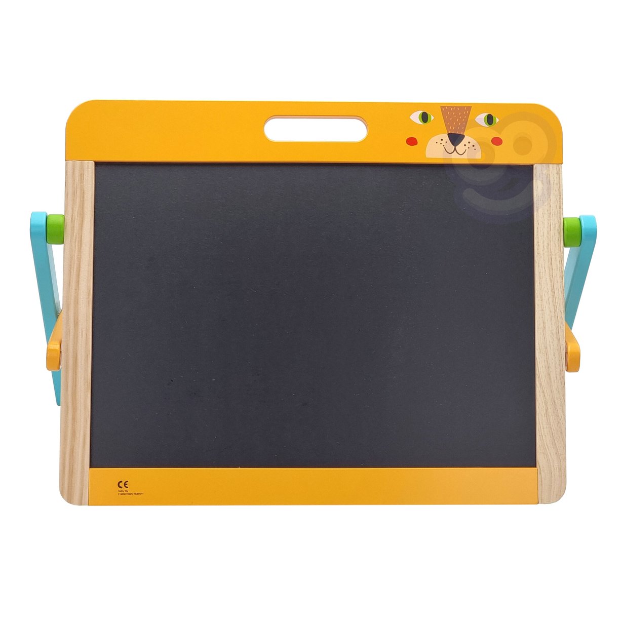 Tablica Edukacyjna 2w1 Magnetyczna Kredowa dla Dzieci Magnesy Gąbka 6 el. TOOKY TOY – zdjęcie 12