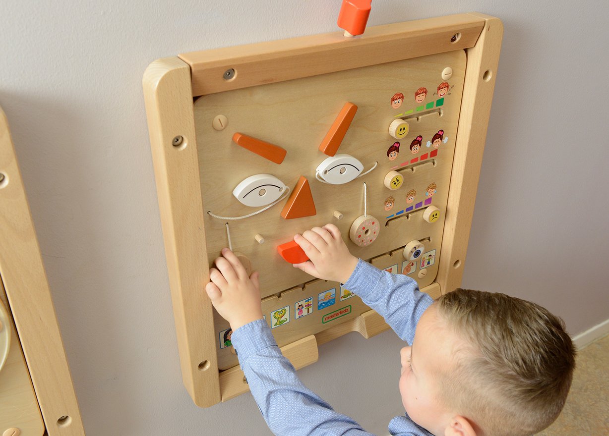 Tablica Edukacyjna Jak Się Czujesz? Nauka Emocji Montessori MASTERKIDZ – zdjęcie 12