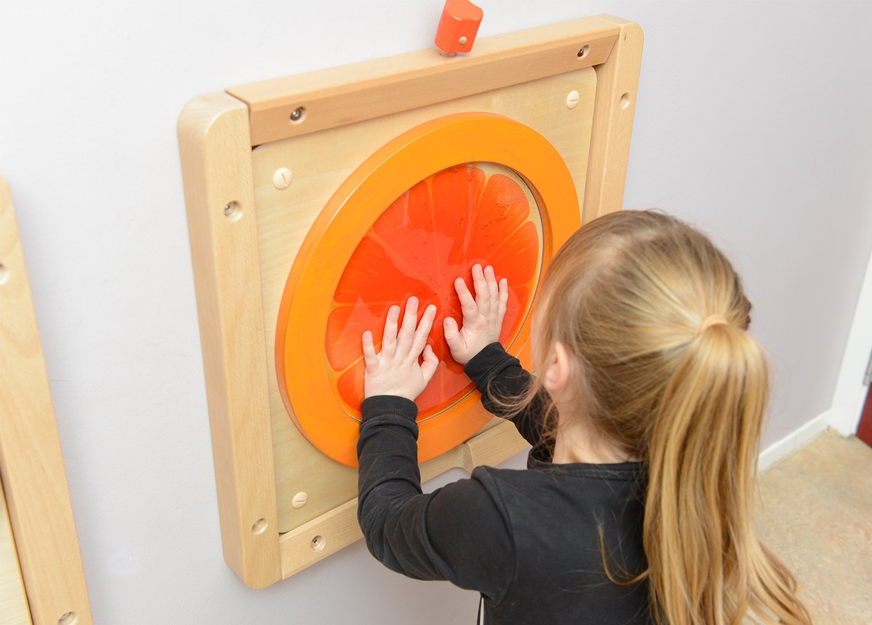Tablica Edukacyjna Sensoryczna Pomarańcza MASTERKIDZ – zdjęcie 8