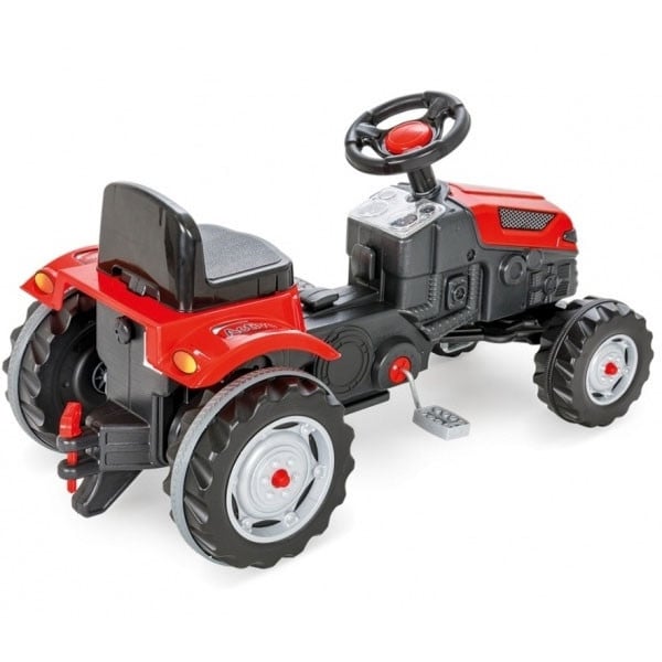 Traktor na Pedały Farmer GoTrac MAXI z Przyczepą Ciche Koła WOOPIE – zdjęcie 14
