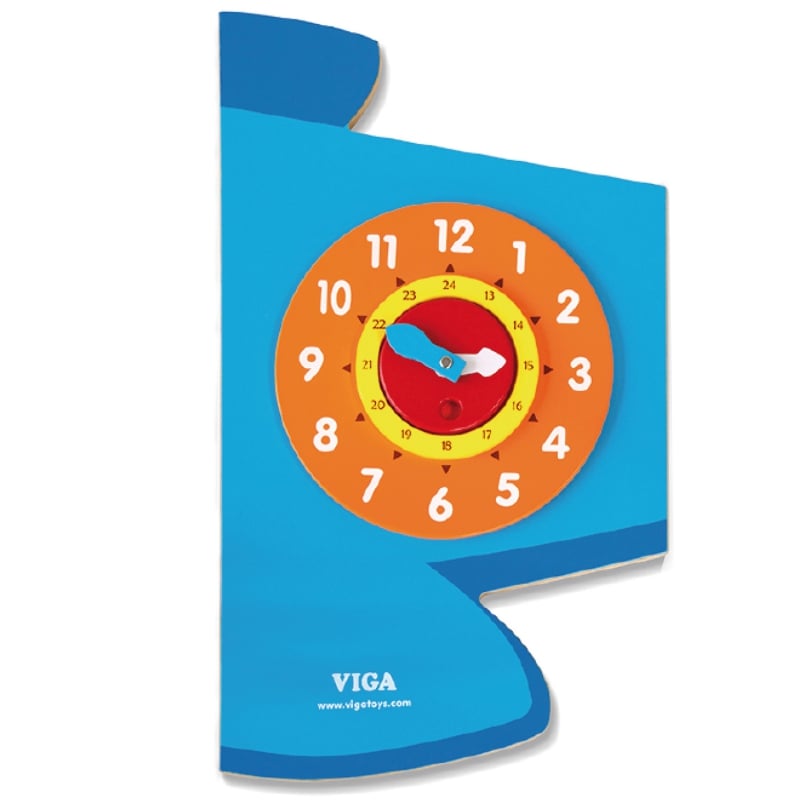 VIGA Sensoryczna Edukacyjna Tablica Drewniana Manipulacyjna Samolot Montessori