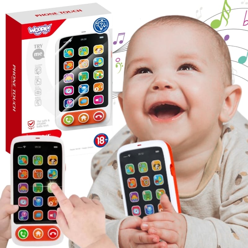 WOOPIE BABY Telefon Interaktywny Smartfon dla Dzieci