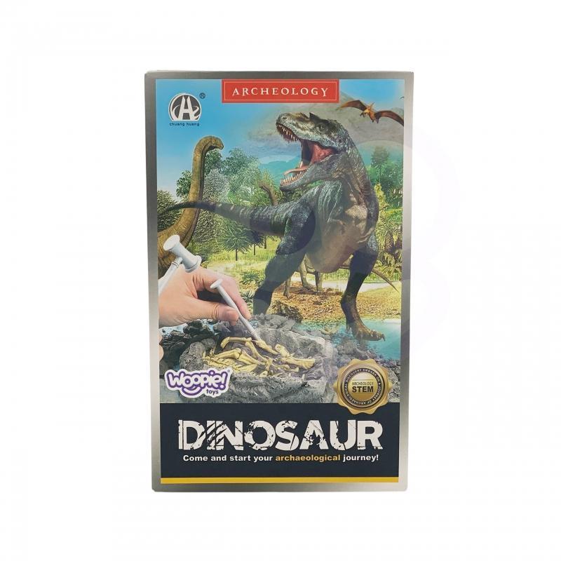 WOOPIE Zabawka Kreatywna Dinozaur Szkielet Wykopalisko Archeologiczne
