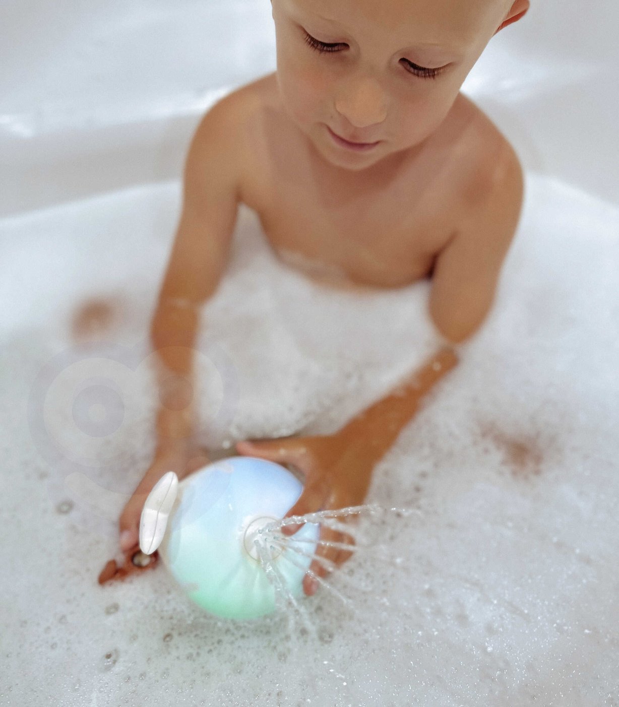 Zabawka do Kąpieli Wieloryb Tryskający Wodą Fontanna LED WOOPIE BABY – zdjęcie 17