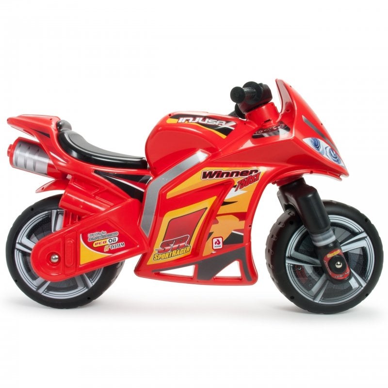 Injusa Jezdzik Pchacz Motor Biegowy Winner 750 Sx Czerwony 1
