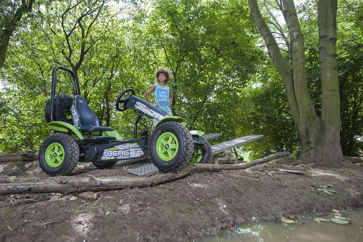 BERG Gokart na Pedały XL X-Plore BFR Pompowane Koła od 5 lat do 100 kg
