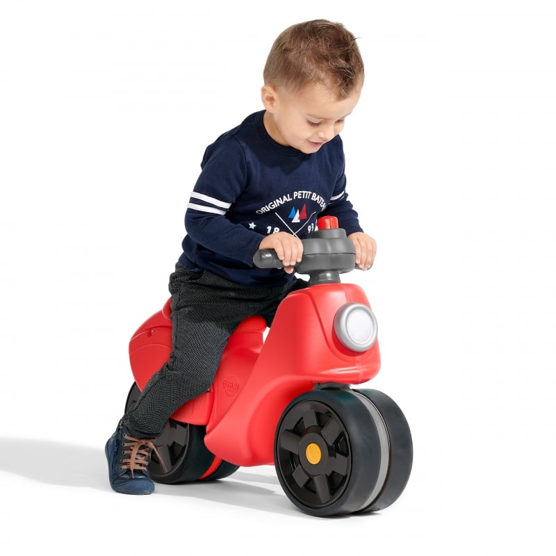 FALK Jeździk Scooter Strada Scooter Czerwony Ciche Opony od 1 Roku