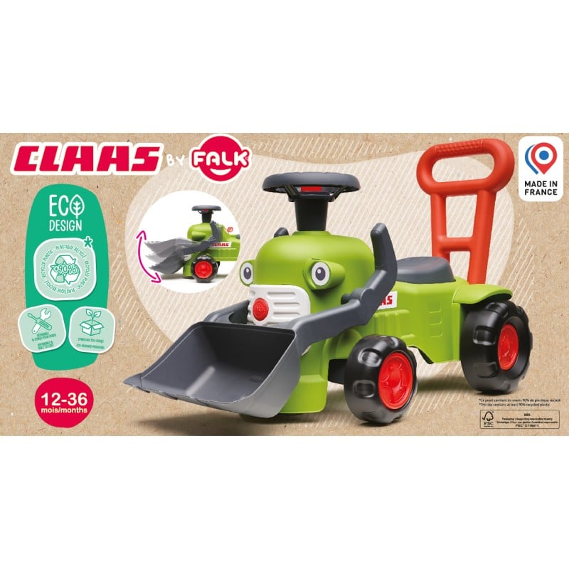 FALK Traktorek Claas Vintage z Łyżką
