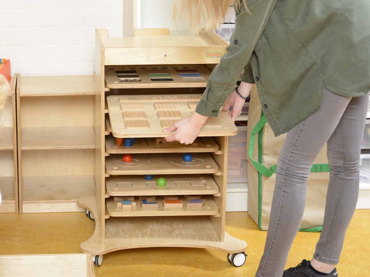 MASTERKIDZ Szafka Do Przechowywania Na Tablice Ścienne