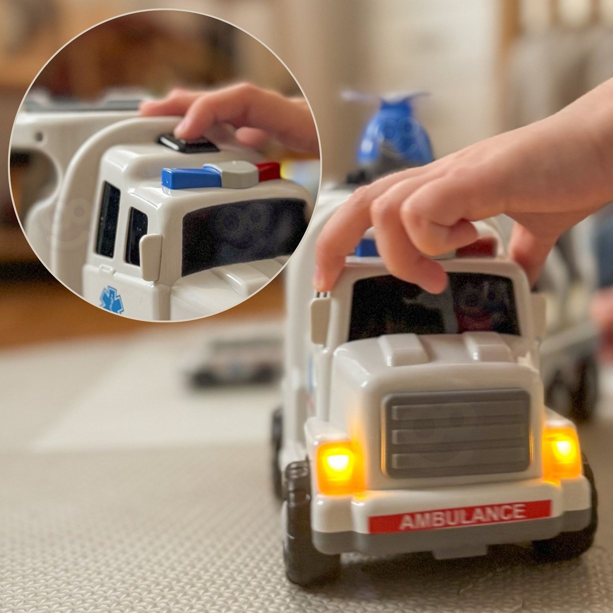 Laweta Drogowa zestaw 5 Aut - Ambulans WOOPIE – zdjęcie 17