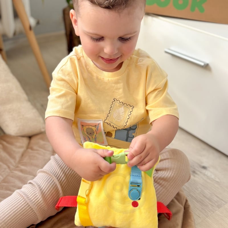 TOOKY TOY Box Pudełko XXL Montessori Edukacyjne 7w1 Sensoryczne 22-24 Mies