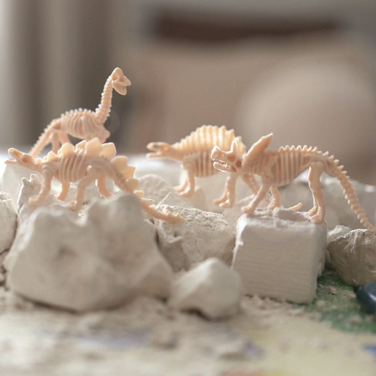 Wykopalisko "Mały Archeolog" 6 Szkieletów Dinozaurów WOOPIE – zdjęcie 12