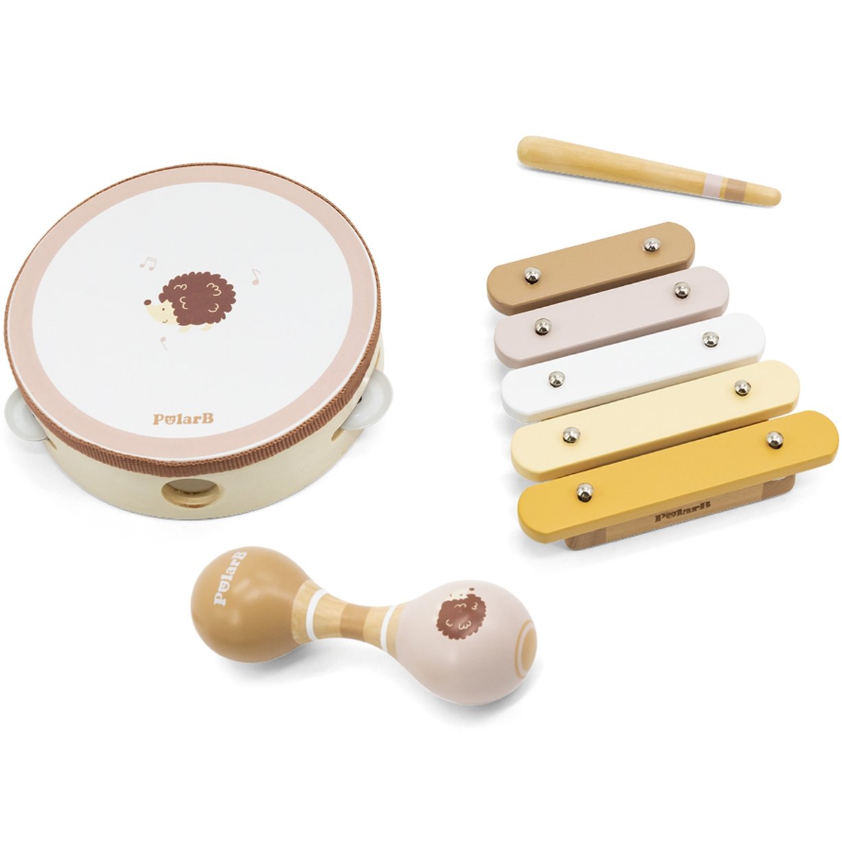 VIGA PolarB Zestaw Instrumentów Muzycznych Z Jeżykiem