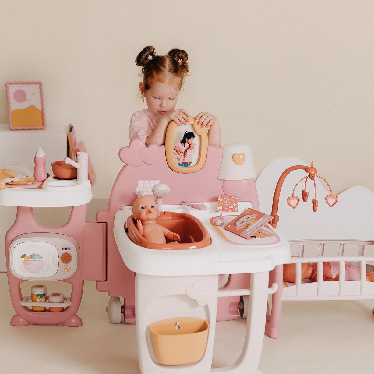 Baby Nurse Elektroniczny Kącik Opiekunki SMOBY