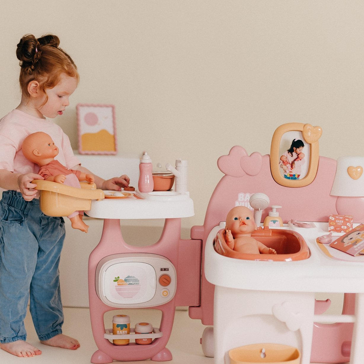 Baby Nurse Elektroniczny Kącik Opiekunki SMOBY
