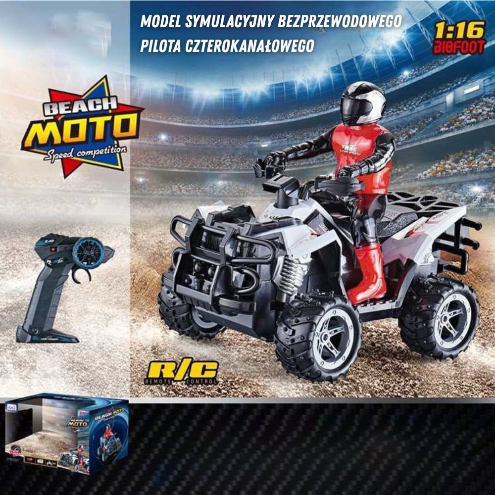 Zdalnie Sterowany RC Quad Kaskaderski 1:16 WOOPIE