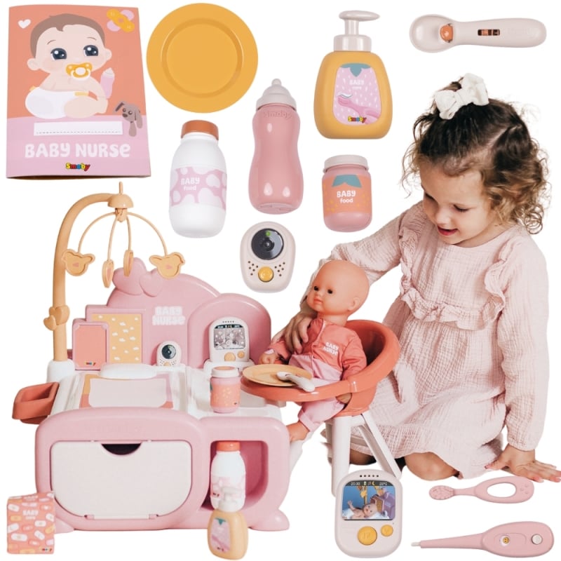 SMOBY Baby Nurse Elektroniczny Kącik Opiekunki