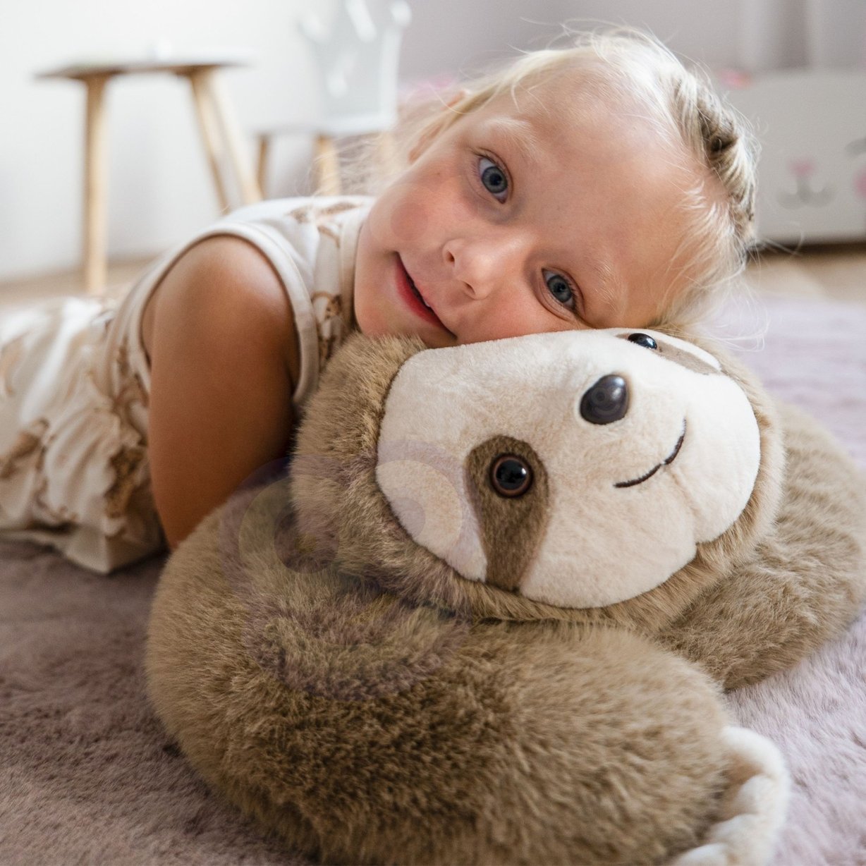 Pluszak Obciążeniowy Leniwiec Ciężkomiś 65 cm 1,5 kg WOOPIE