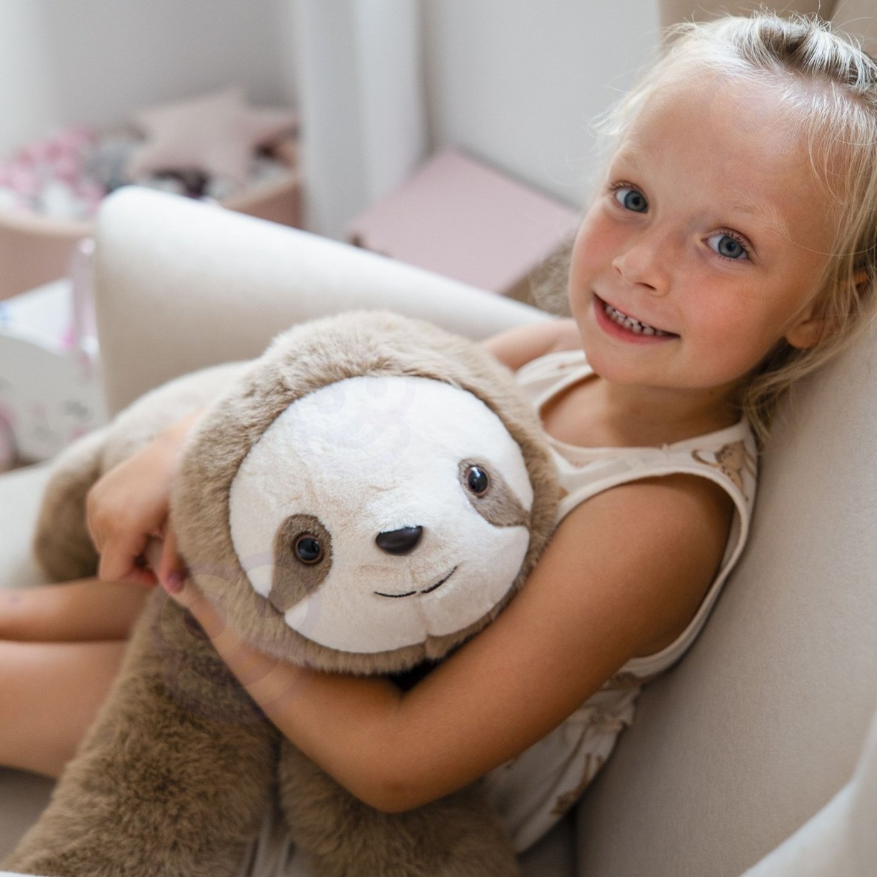 Pluszak Obciążeniowy Leniwiec Ciężkomiś 65 cm 1,5 kg WOOPIE