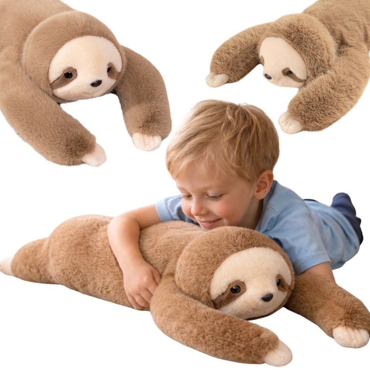 Pluszak Obciążeniowy Leniwiec Ciężkomiś 65 cm 1,5 kg WOOPIE