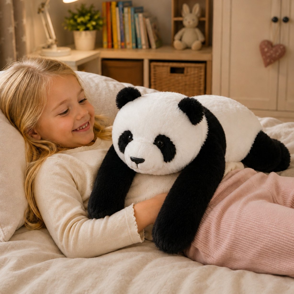 Pluszak Obciążeniowy Panda Ciężkomiś 65 cm 1,5 kg WOOPIE