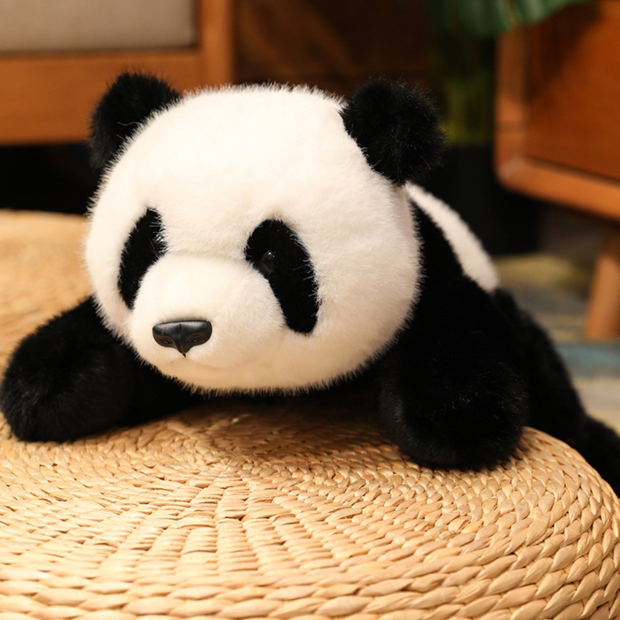 WOOPIE Pluszak Obciążeniowy Panda Antystresowy Sensoryczny Ciężkomiś Przytulanka 65cm 1500g