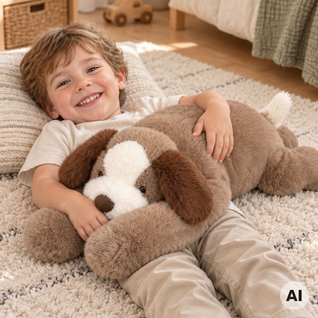 Pluszak Obciążeniowy Piesek Ciężkomiś 65 cm 2,5 kg WOOPIE