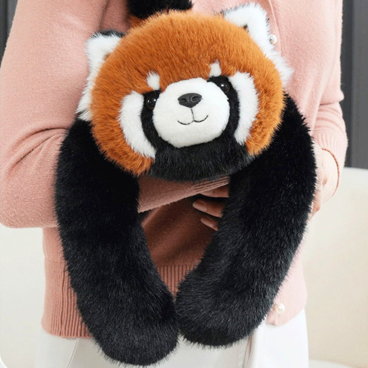 WOOPIE Ruda Panda Obciążeniowy Pluszak Miś Sensoryczny 1kg – zdjęcie 4