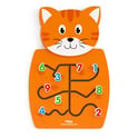 Drewniana Gra Manipulacyjna Kotek Montessori VIGA Toys - Zabawki dla dzieci