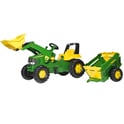 rollyJunior Traktor Na Pedały John Deere ROLLY TOYS - Zabawki dla dzieci