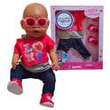 Modne Ubranko dla Lalki LOVE Okulary Buciki 43-46 cm WOOPIE - Zabawki dla dzieci