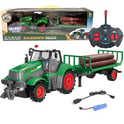Traktor z Przyczepą na Pilota Sterowany RC - Skala 1:24 WOOPIE - Zabawki dla dzieci