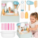 Toaleta Drewniana Łazienka z Akcesoriami Toilet Bathroom TOOKY TOY - Zabawki dla dzieci