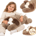 Pluszak Obciążeniowy Piesek Ciężkomiś 65 cm 2,5 kg WOOPIE - Zabawki dla dzieci