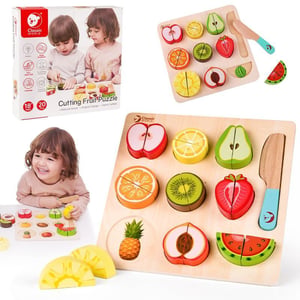 Zestaw do Krojenia Owoców na Rzepy Montessori 20 el. CLASSIC WORLD