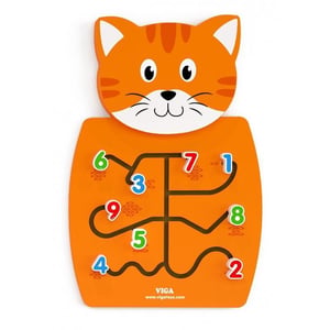 Drewniana Gra Manipulacyjna Kotek Montessori VIGA Toys