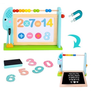 Edukacyjna Tablica Na Biurko + 18 magnetycznych elementów TOOKY TOY