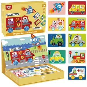 Układanka Edukacyjna Montessori Magnetyczne Pudełko dla Dzieci 80 el. TOOKY TOY