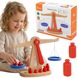 Drewniana Waga Sklepowa Równoważnia VIGA Toys