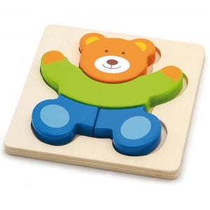 Pierwsze Drewniane Puzzle Maluszka Miś VIGA
