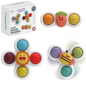 Spiner Zabawka Sensoryczna Edukacyjna 3w1 WOOPIE BABY