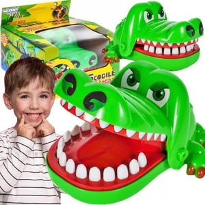 Gra Zręcznościowa Gryzący Krokodylek Chory Ząbek u Dentysty WOOPIE