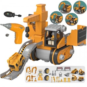 Mega Plac Budowy 5w1 Zestaw XXL do Skręcania DIY WOOPIE