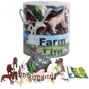 Zestaw Figurki Zwierzęta Farma 34 szt. WOOPIE