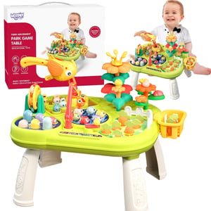 Interaktywny Multistolik Edukacyjny 8w1 Montessori WOOPIE BABY