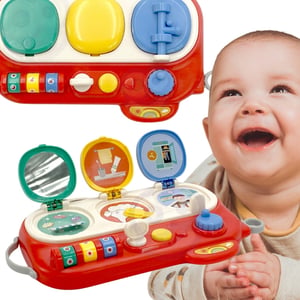 Odkryj i Sprawdź Zabawka Manipulacyjna Edukacyjna WOOPIE BABY