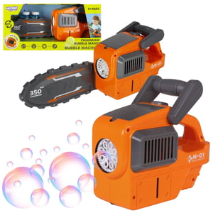 Pistolet do Robienia Baniek Mydlanych - Piła Łańcuchowa M-001 WOOPIE
